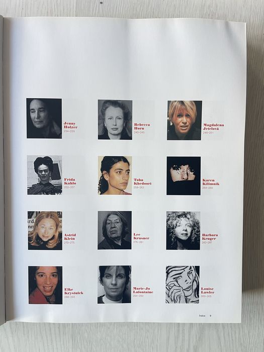 Livro sobre várias mulheres artistas