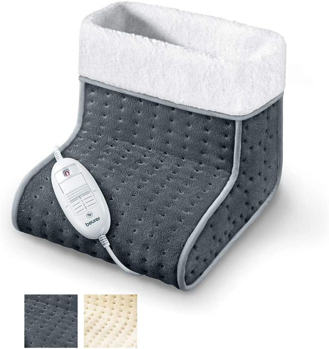 But elektryczny Beurer FW 20 Cosy szary 100W ogrzewacz stóp szarości m