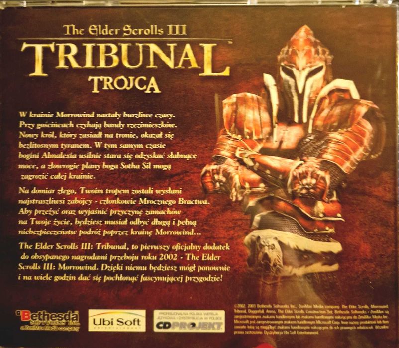 The Elder Scrolls III Tribunal,Trójca PC