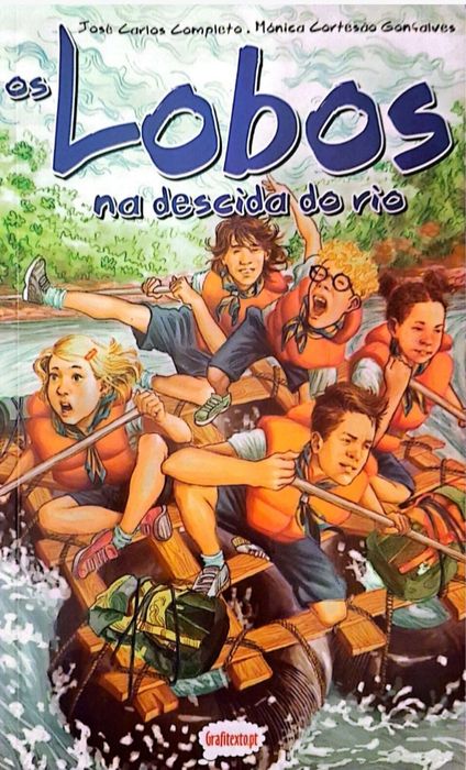 Livro "Os Lobos na descida do rio"