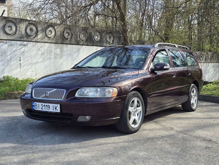 Volvo v70 2.4 bi-fuel временный учет