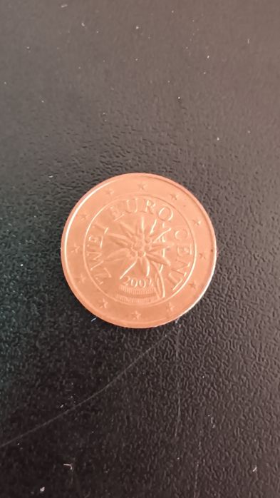 Rare 2-cent Austrian Coin from 2002