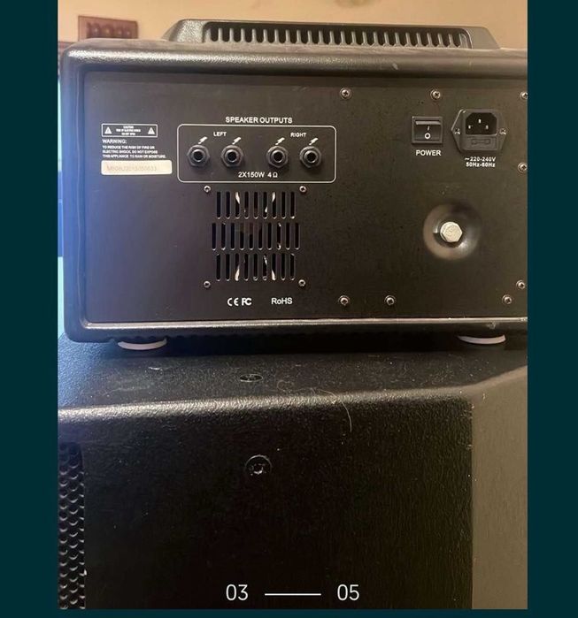 Power mixer AZUSA m808 usb