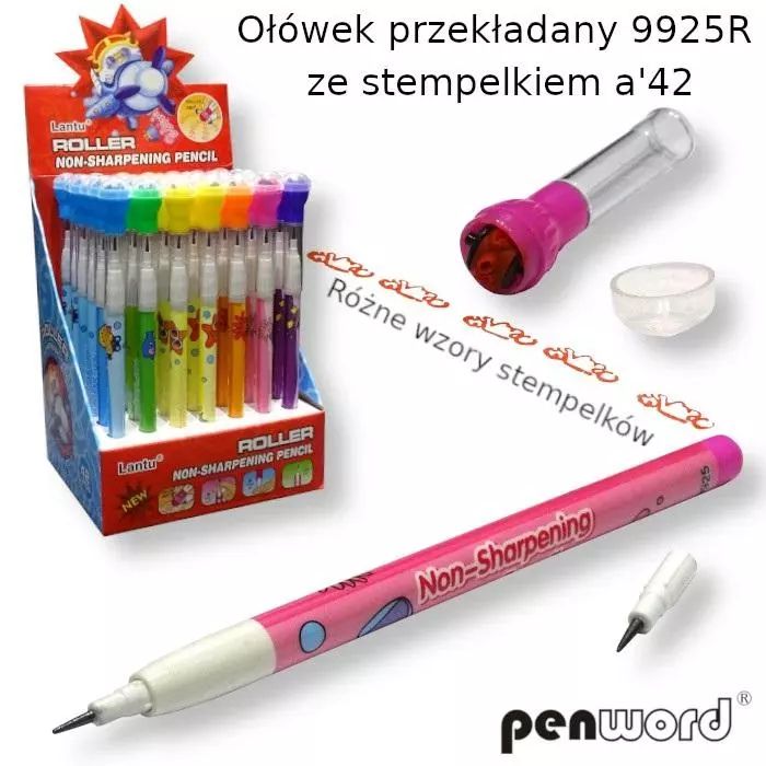 Ołówek Przekładany Ze Stempelkiem. Nowy Produkt