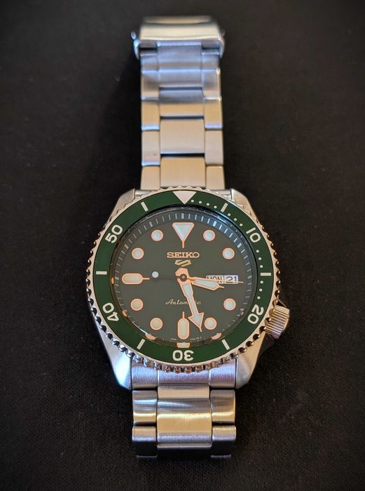 Seiko 5 Sports, SRPD63K1, verde
