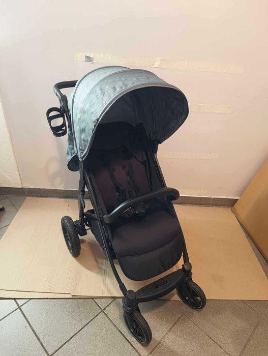 wózek spacerowy, spacerówka Hauck Rapid 4D Jungle green do 22kg,