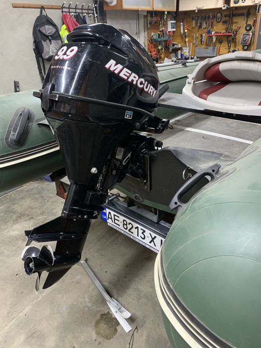 Чевен лодка Kolibri 400 Мотор,двигун Mercyry 9.9