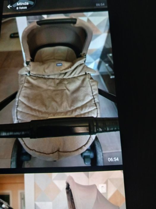 Trio da chicco com  isofix com bastante uso mas em bom estado. Oferta do  marsupio