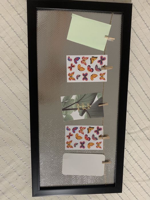 Moldura fotos em estendal