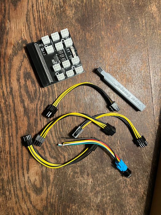 AMD BC 250 / zasilacz HP / kable