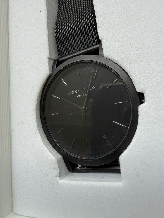 Zegarek czarny Rosefield MBB-M43