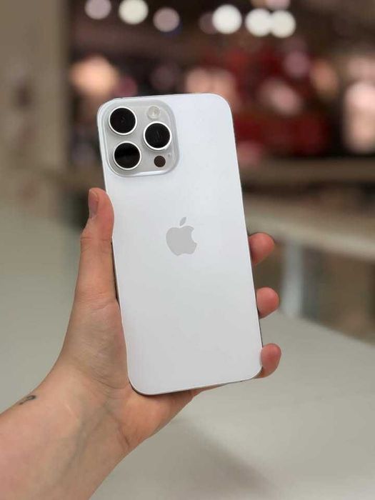 OKAZJA! iPhone 16 Pro Max 256GB White | 100% KONDYCJI BATERII