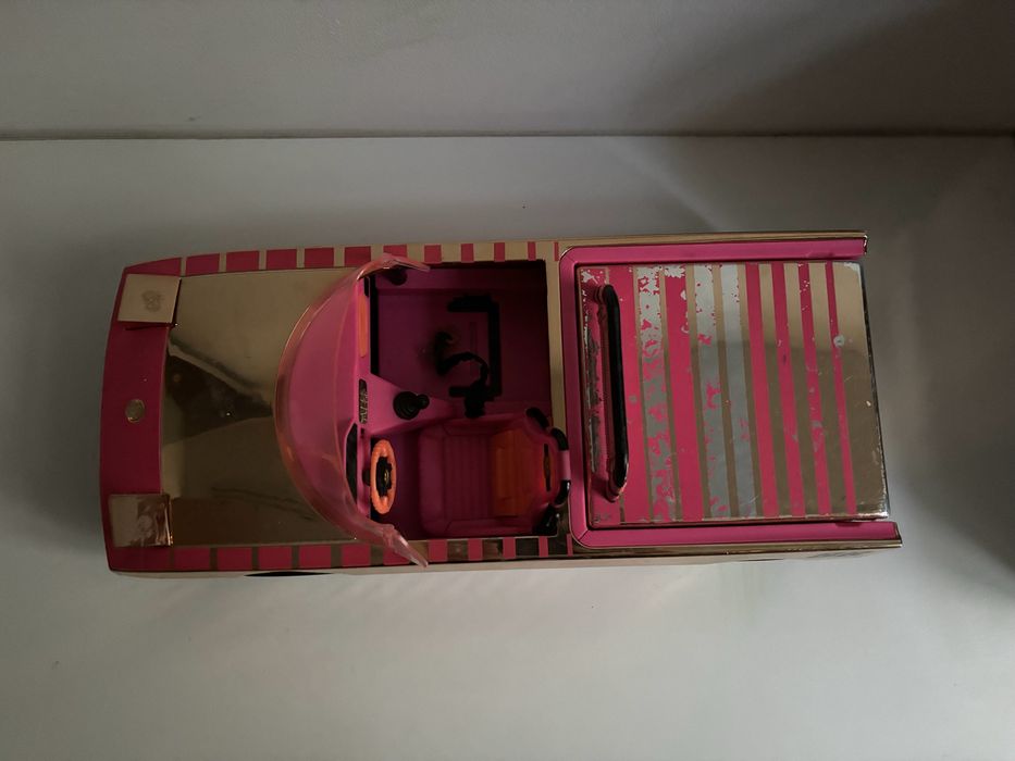 Lol omg samochód surprise lalka lalek barbie kabriolet car różowy