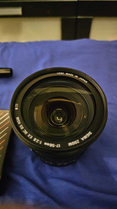 Canon 70D + Sigma 17-50mm 2.8 e vários extras