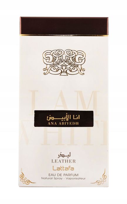 lattafa ana abiyedh leather 60 ml edp arabskie perfumy orienalne