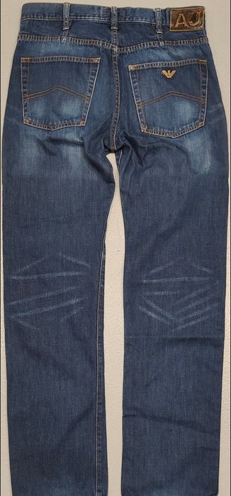 Wr) ARMANI JEANS oryginalne spodnie jeansowe Roz.30