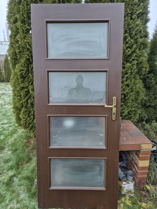 Drzwi wewnętrze kolor wenge