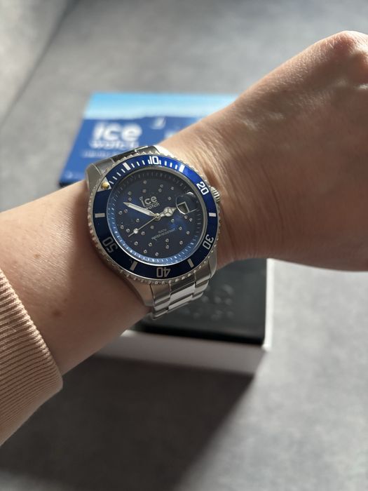 Zegarek damski Ice watch Cosmos Blue Swarovski