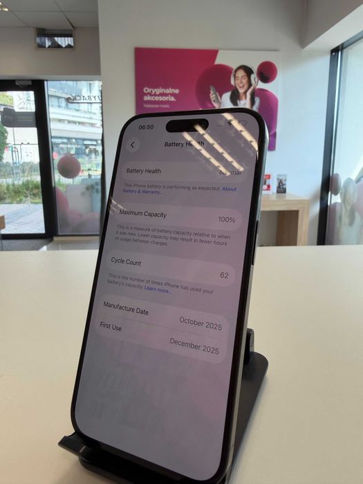 IPHONE 15 PRO 128GB | 2 lata gwarancji! | BAT 100% | Raty 0%