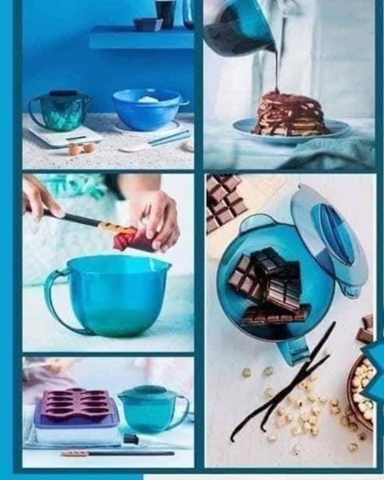 Bule Microcook tupperware
