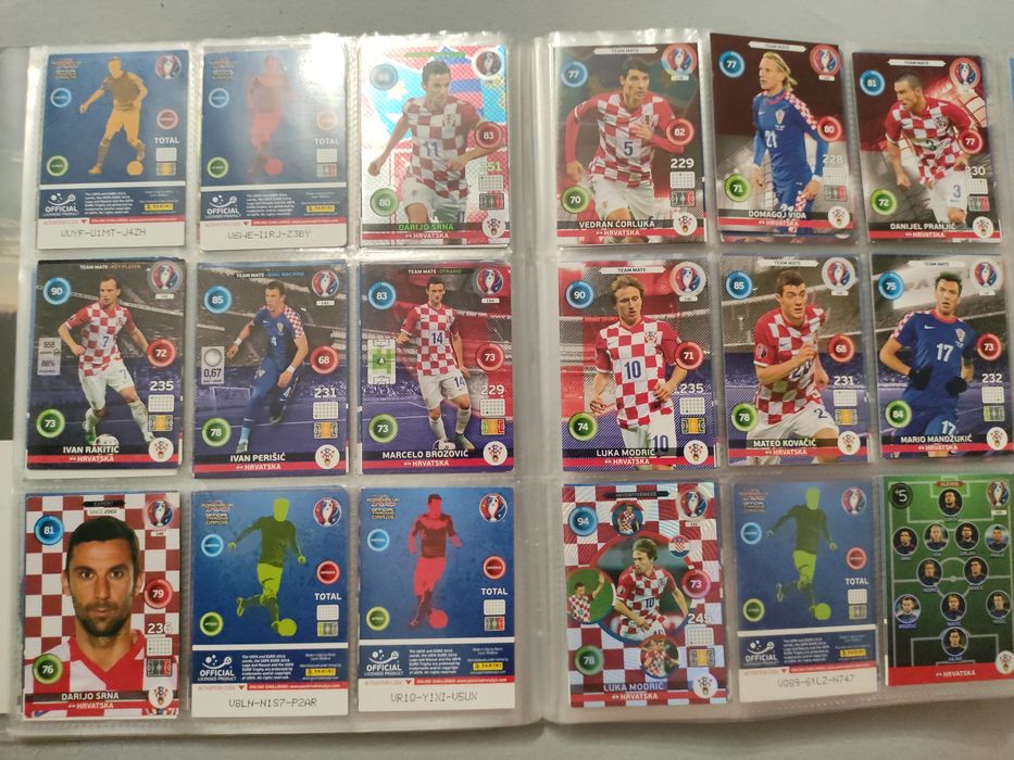 Panini Euro 2016 album karty 365 kart