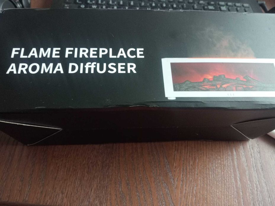 Difusor de Aroma Efeito Chama c/ Comando - Modelo A4 - NOVO na Caixa