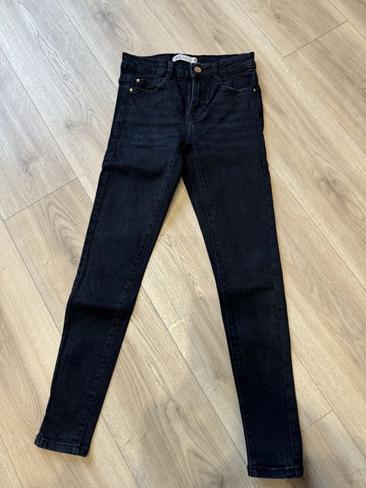 Czarne spodnie Zara r. 34