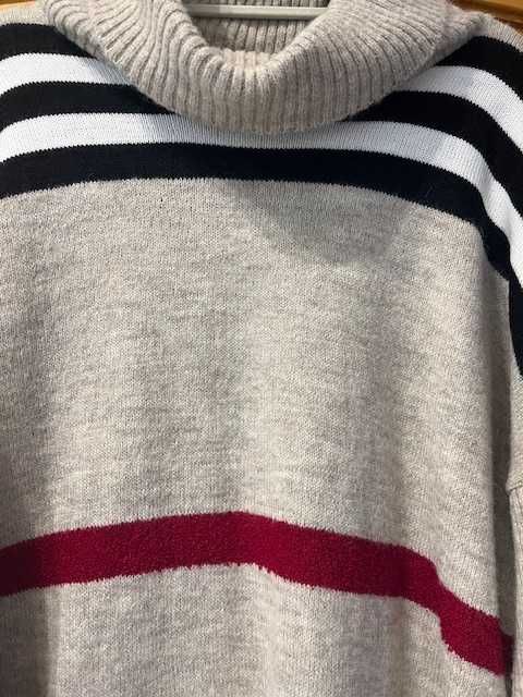 Damski sweter w paski