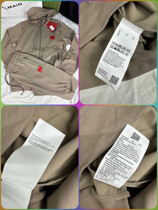 Komplet dresu Ultra Premium hugo boss dres armani sklepowy OUTLET
