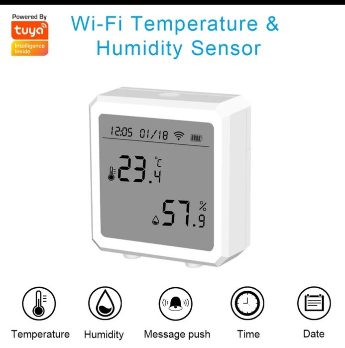 Czujnik temperatury  Wifi Tuya Smart