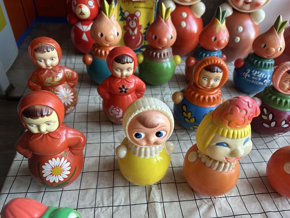 Ігрушка Сувенір ссср Лялька Кукла. Неваляшка