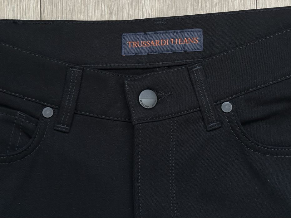 Джинси чорні Trussardi jeans