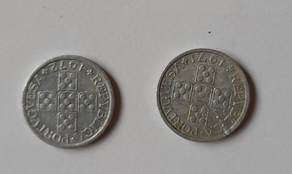 10 centavos,  anos 1971 e 1972