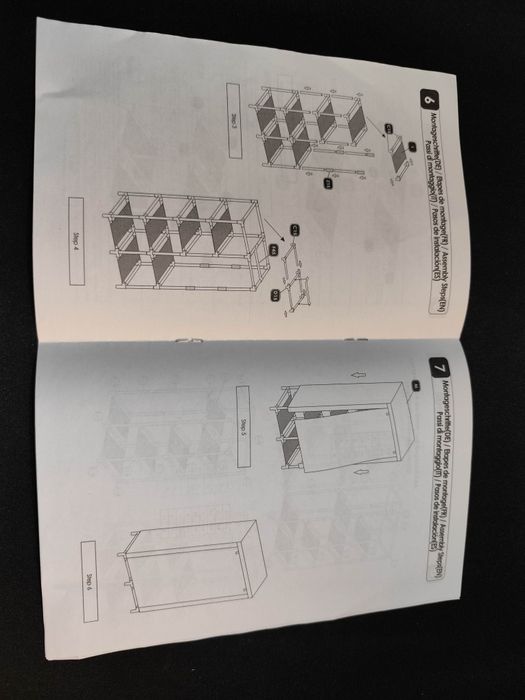 Armário de tela desmontável Songmics
