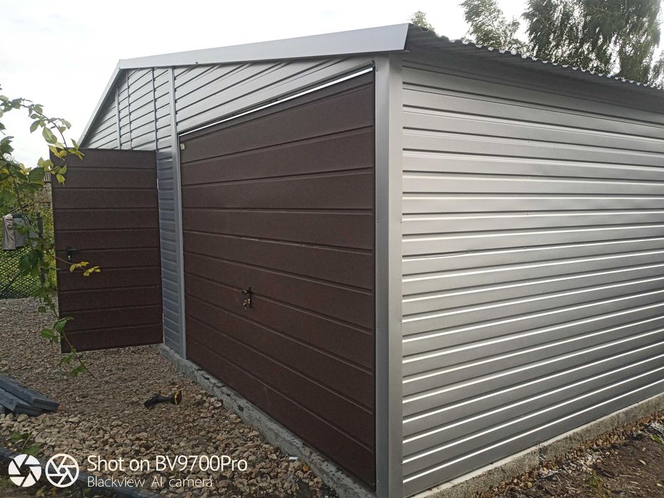 garaż 9x6 9x5 9x7 profil ocynkowany wzmocniony