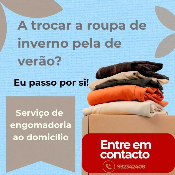 Engomadoria ao domicílio
