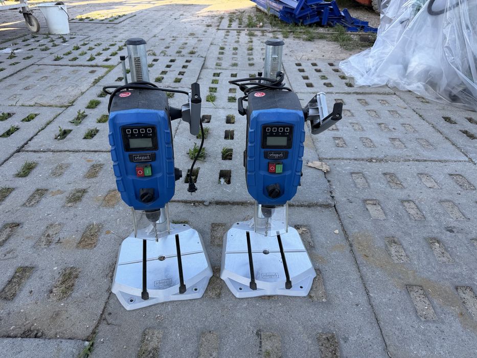 Wiertarka stołowa elektroniczna Scheppach DP60 710W | Laser Wyświetlacz