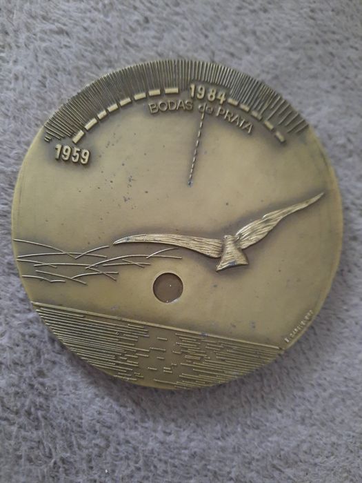 Medalhas em bronze -saude