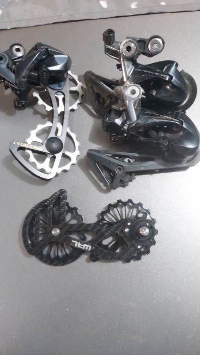 Desviadores e gaiola Ultegra e Dura.ace