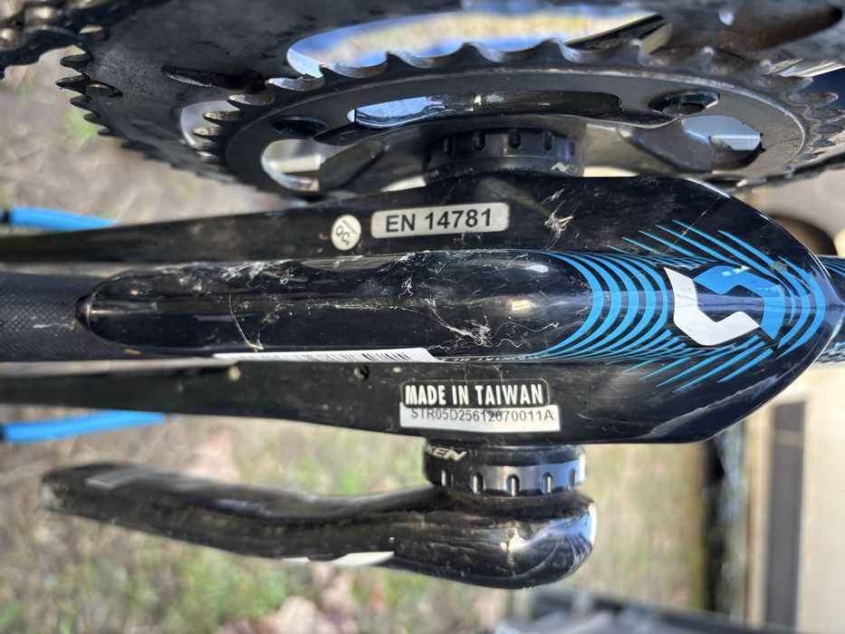 Rower triathlonowy czasowy TT Scott Plasma 2 koła FFWD carbon