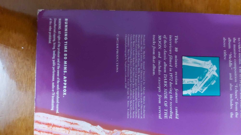 Pink Floyd – Live at Pompeii (CD Video CDV) – Disco dourado