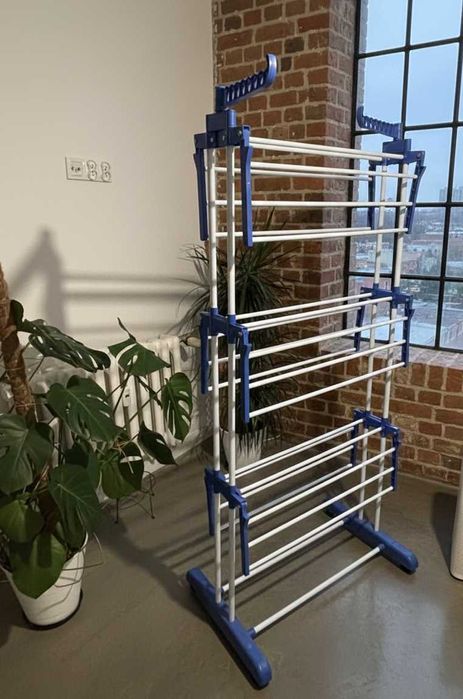 Сушарка для білизни, одягу для підлоги складна багатоярусна  сушка