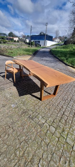 Mesa madeira natural