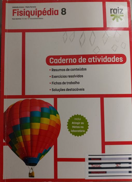 Livros de fichas 8°ano