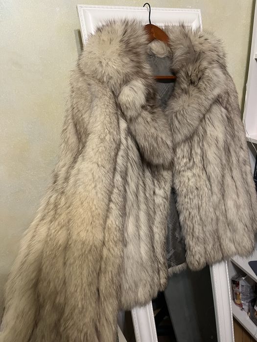 Шуба з натурального песця