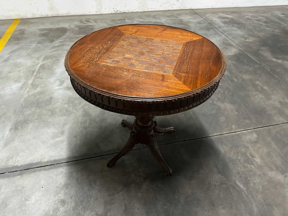 mesa de jogo vintage antiga