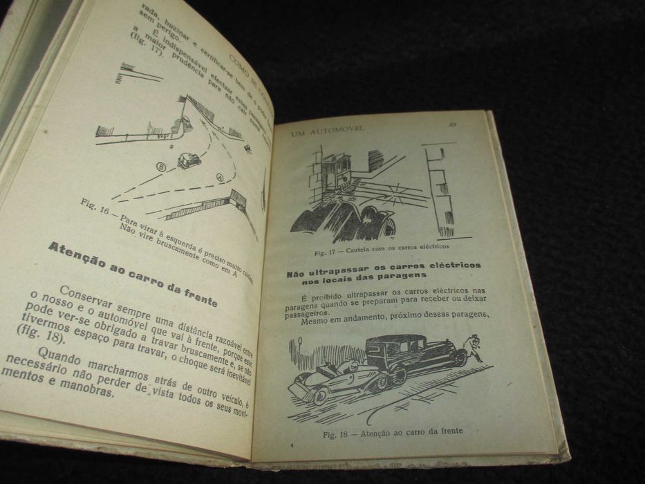 Livro Como se conduz um Automóvel Charles Gouraud 1951