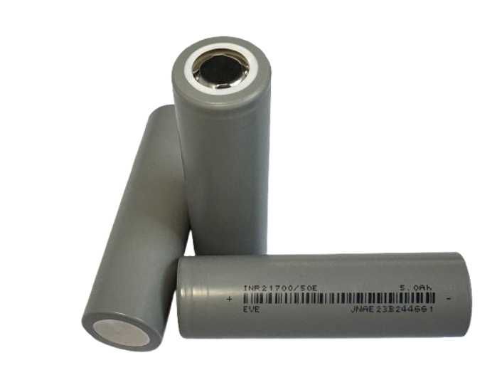 Ємний акумулятор EVE INR 21700 50Е: 5000 mAh, 15А (3С), 3.65V, li-ion