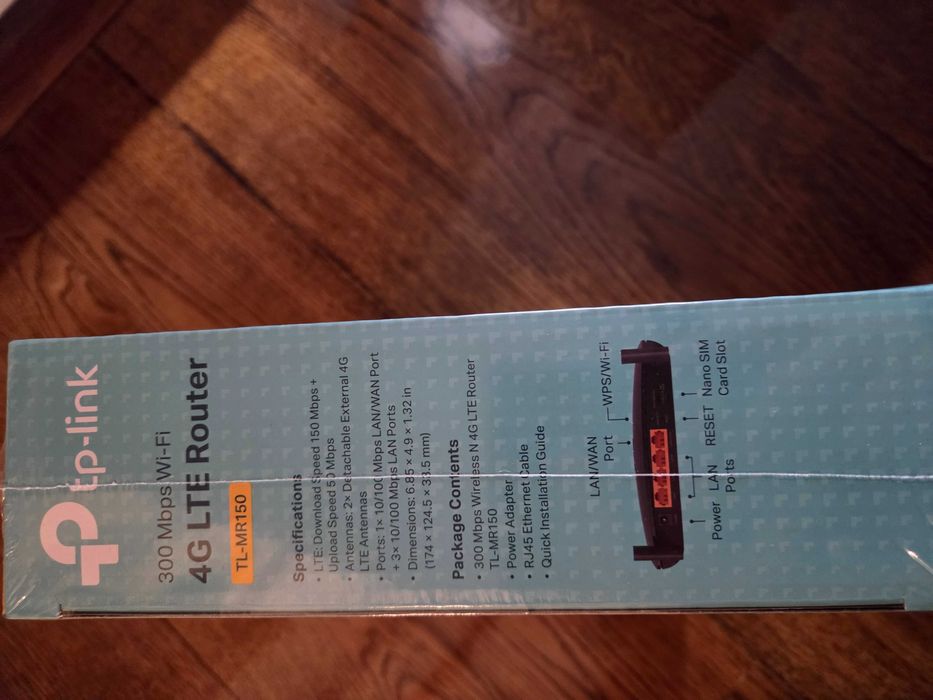 Nowy Router tp-link tl-mr150 4G LTE na kartę sim Gwarancja