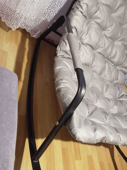 Fotel bujany ogrodowy